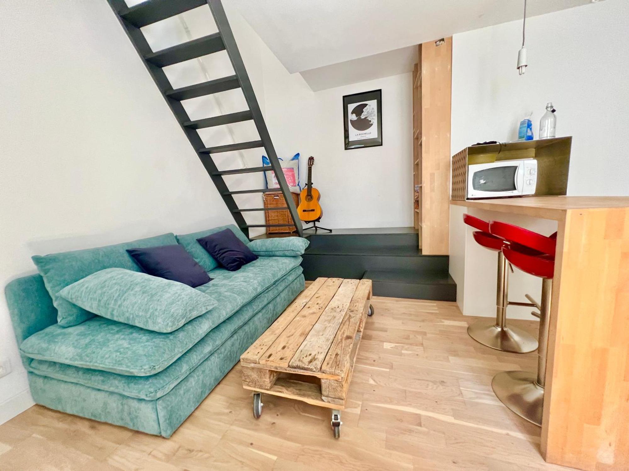 Appartement Sur Le Port - Duplex Cosy & Moderne Face Au Port - Wifi Gratuite - Parfaitement Equipe La Rochelle  Eksteriør bilde